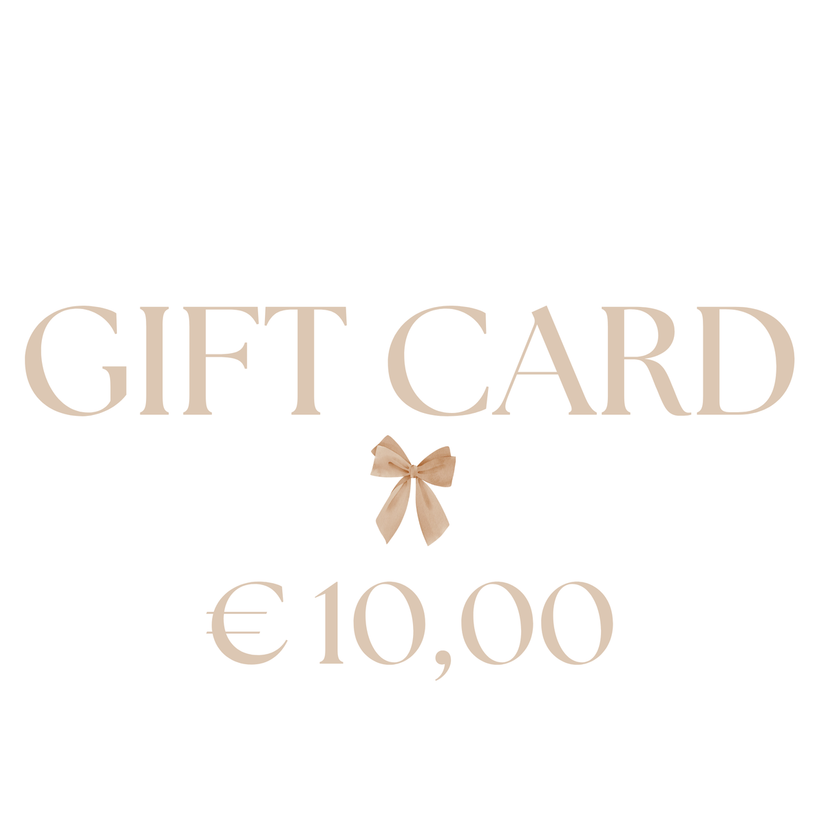 BOUTIQUE BY JLK | Gift voucher