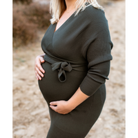 Kaley wrap dress