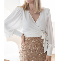Wrapping top Annique