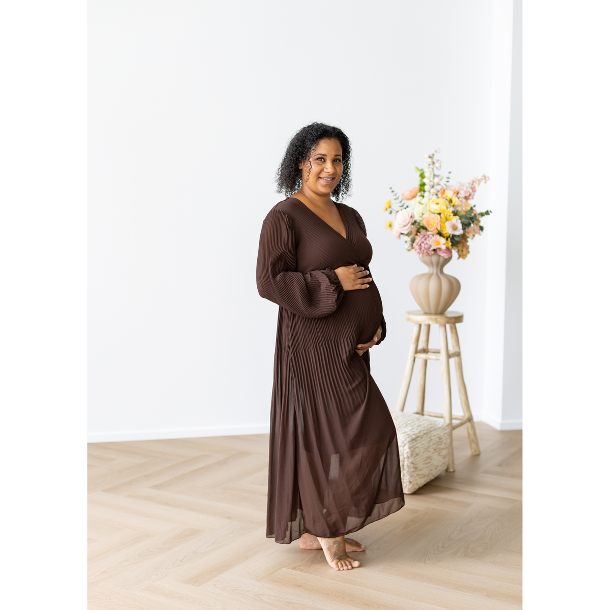 Maxi-jurk Brunne