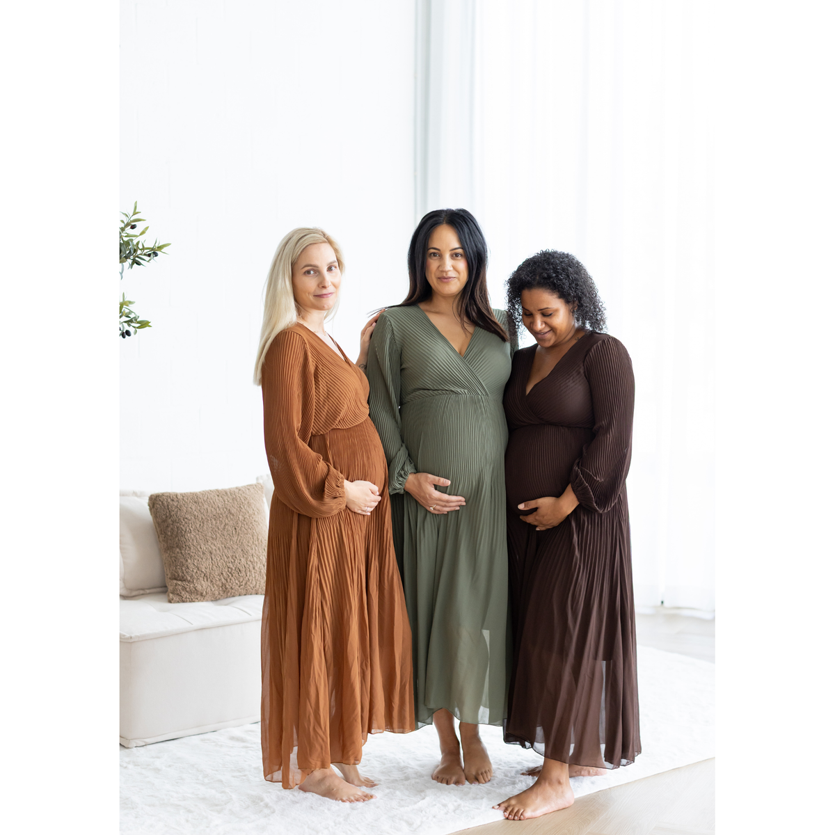 Maxi-jurk Brunne
