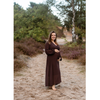 Maxi-jurk Brunne