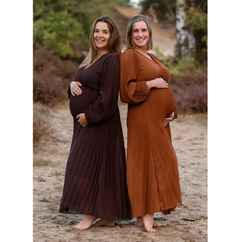 Maxi-jurk Brunne